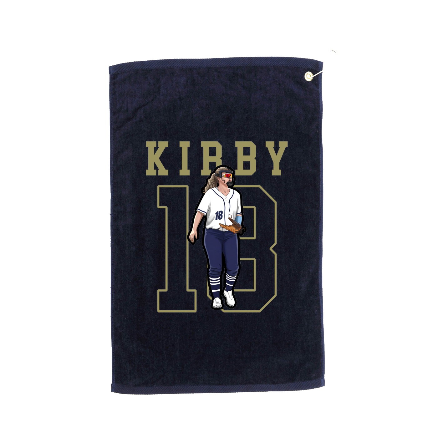 Golf Towel — Shirsey in Navy