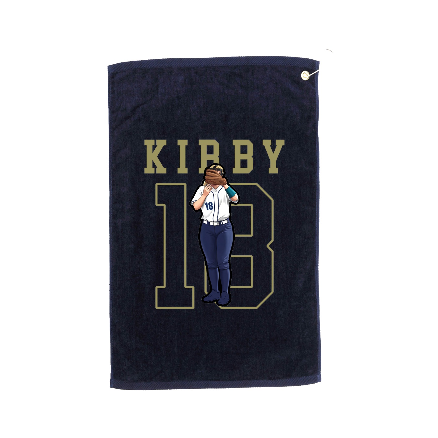 Terry Velour Golf Towel