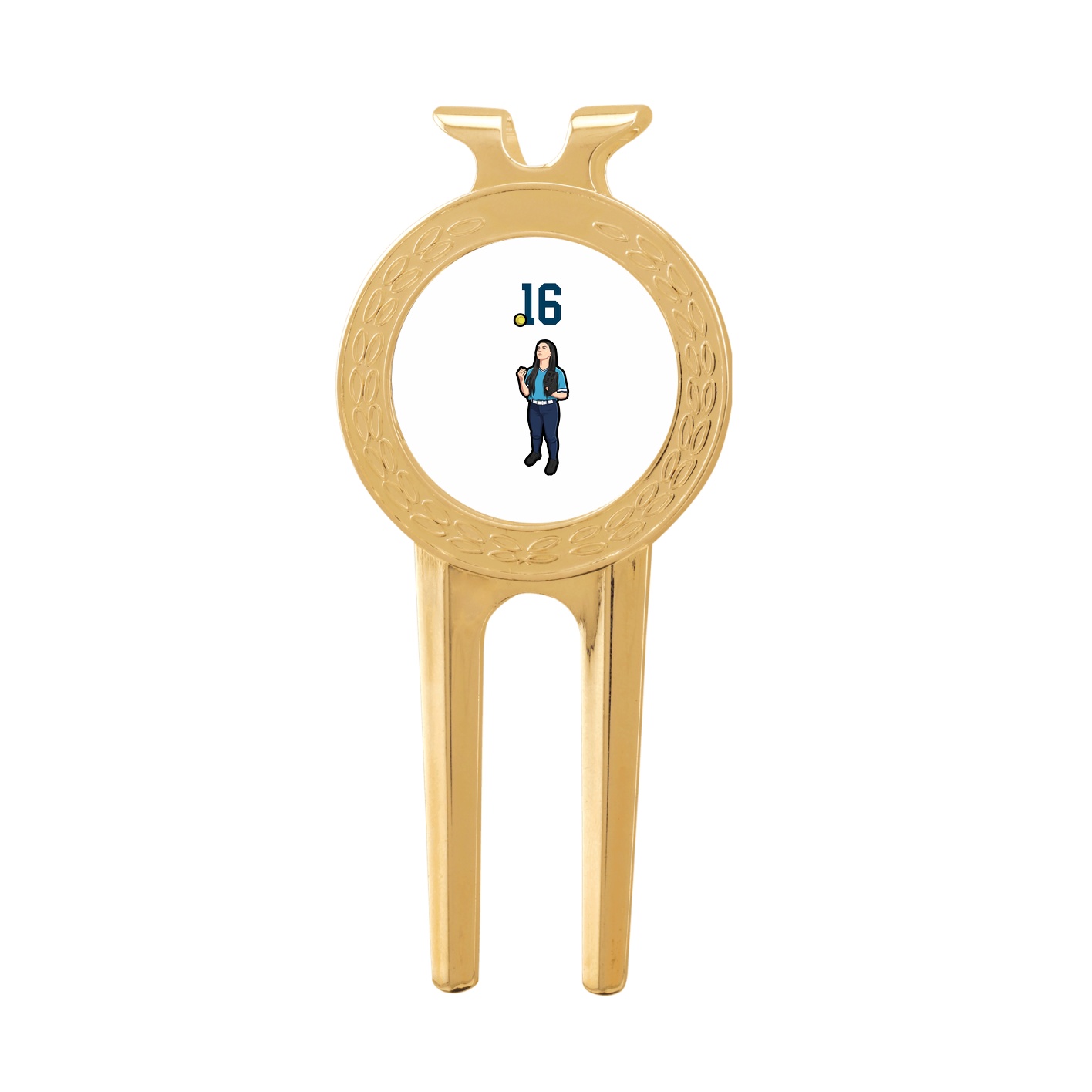 Divot Tool with Ball Marker — Number Top in Classic