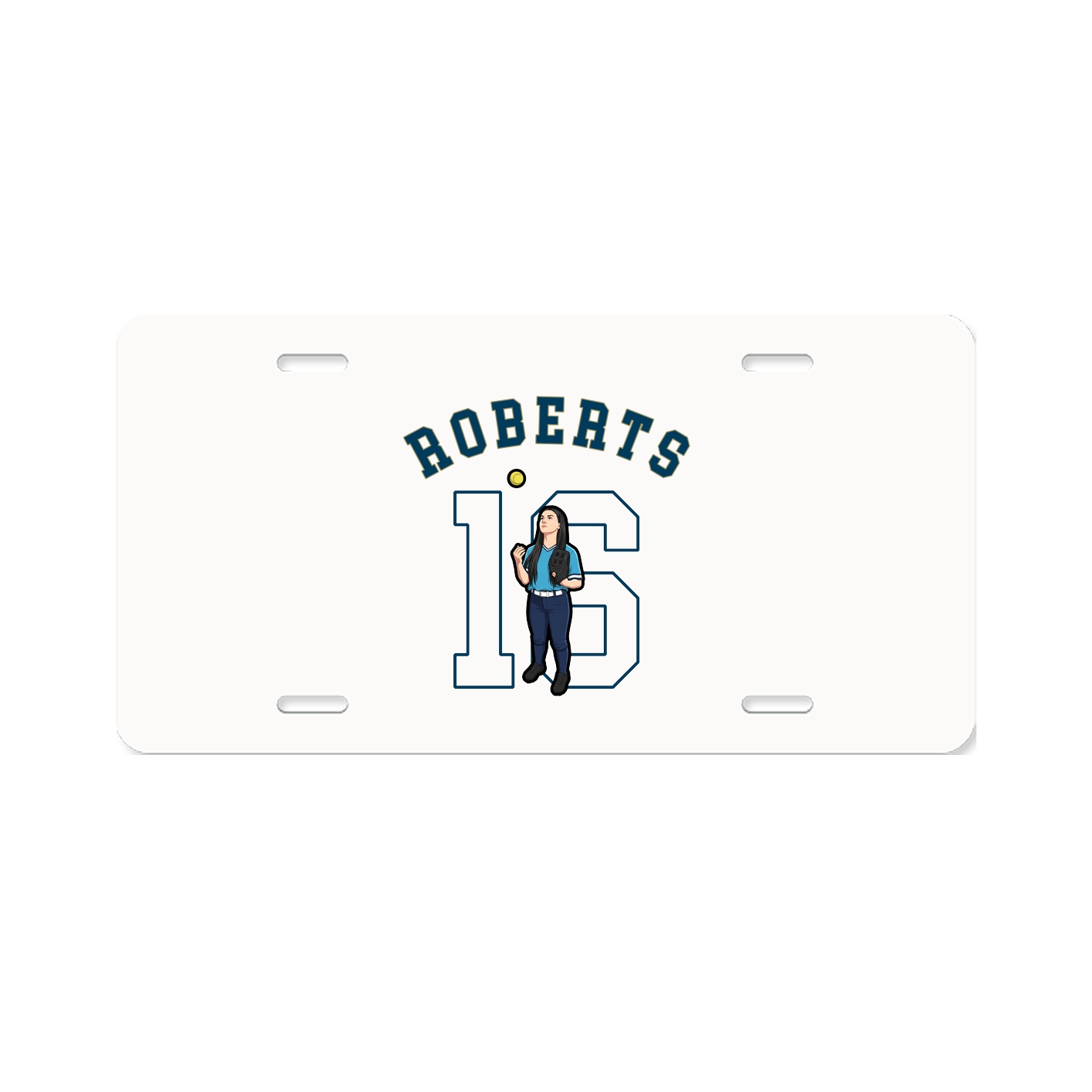 License Plate — Shirsey Arch in Classic