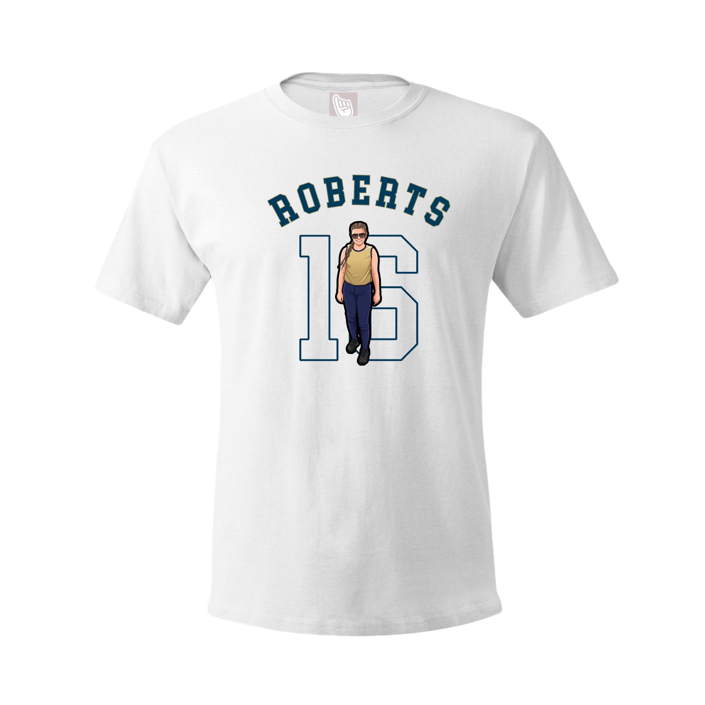 Youth Tee — Shirsey Arch in White