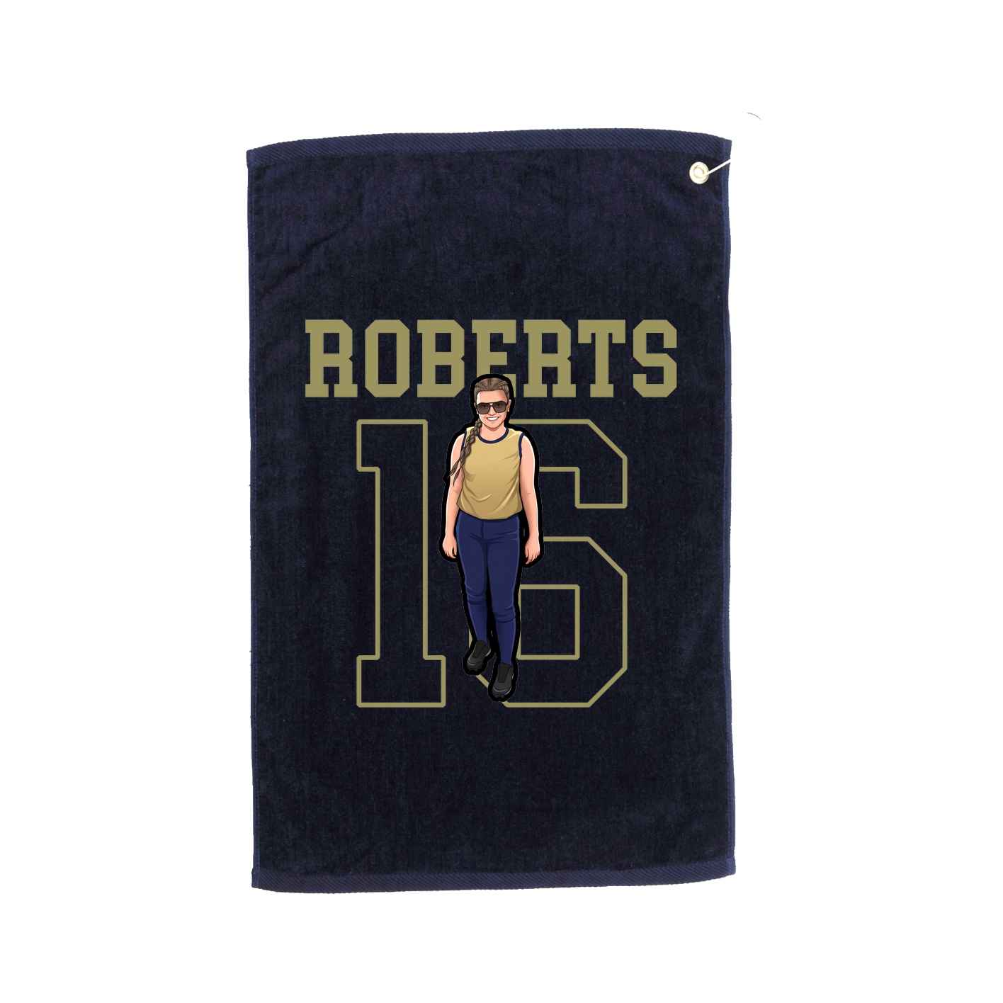Golf Towel — Shirsey in Navy