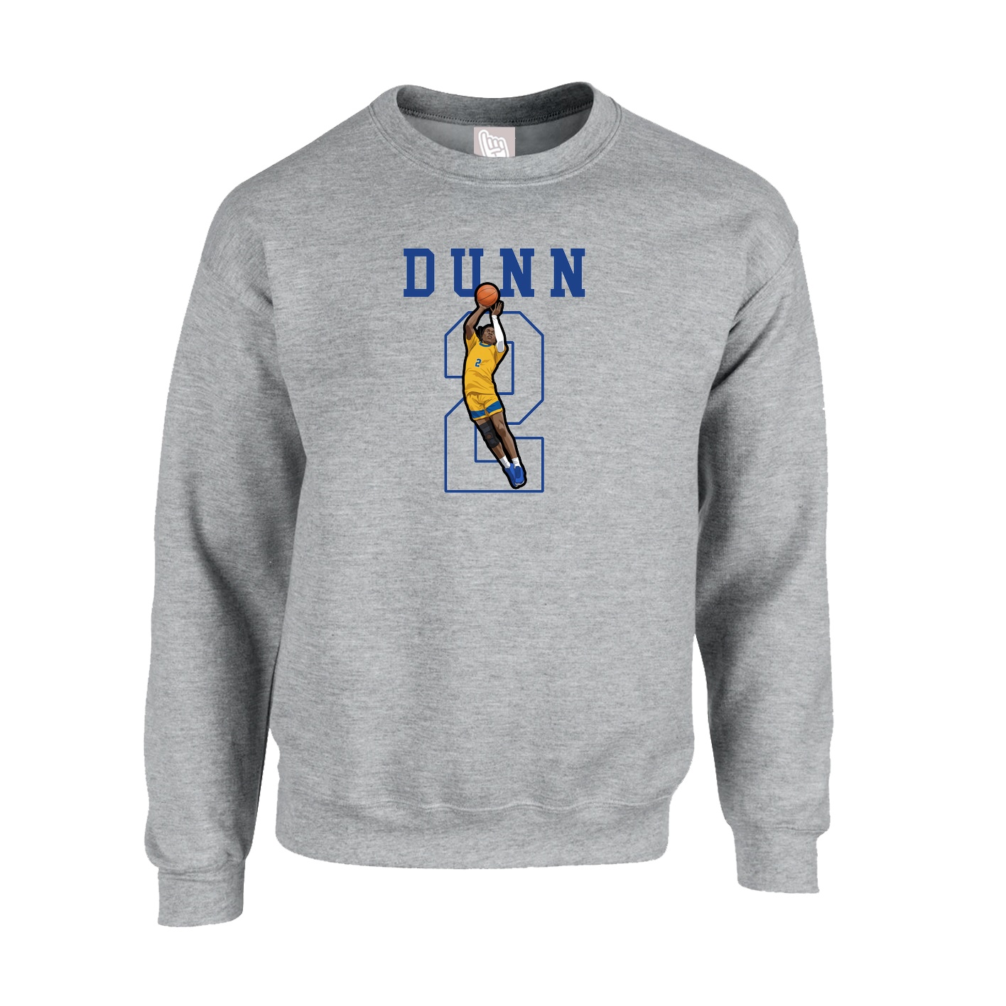 Fleece Crew — Shirsey in Grey