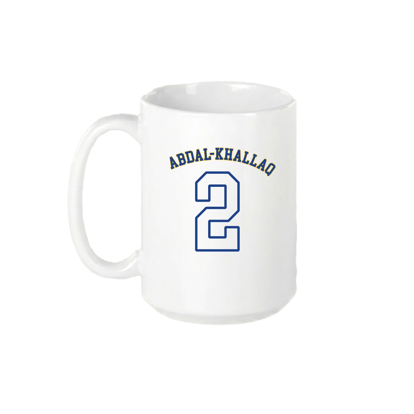 15oz Coffee Mug — Shirsey Arch in White