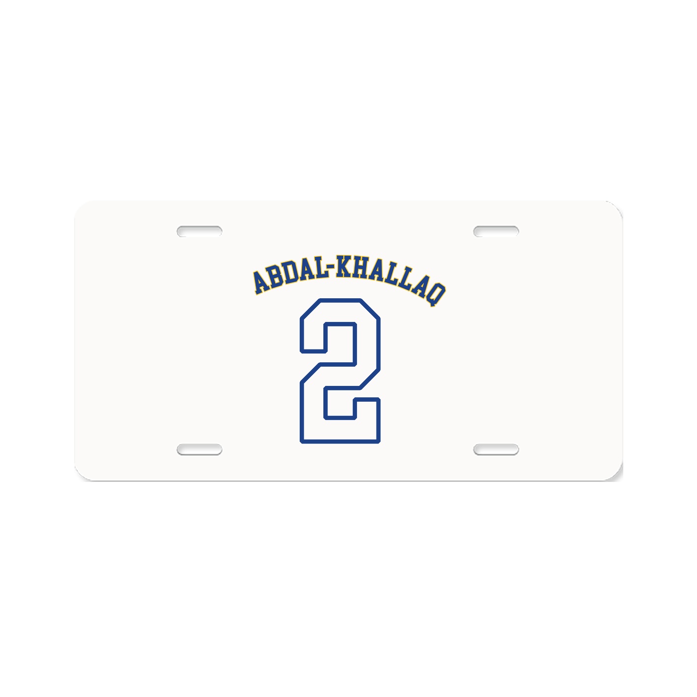 License Plate — Shirsey Arch in Classic
