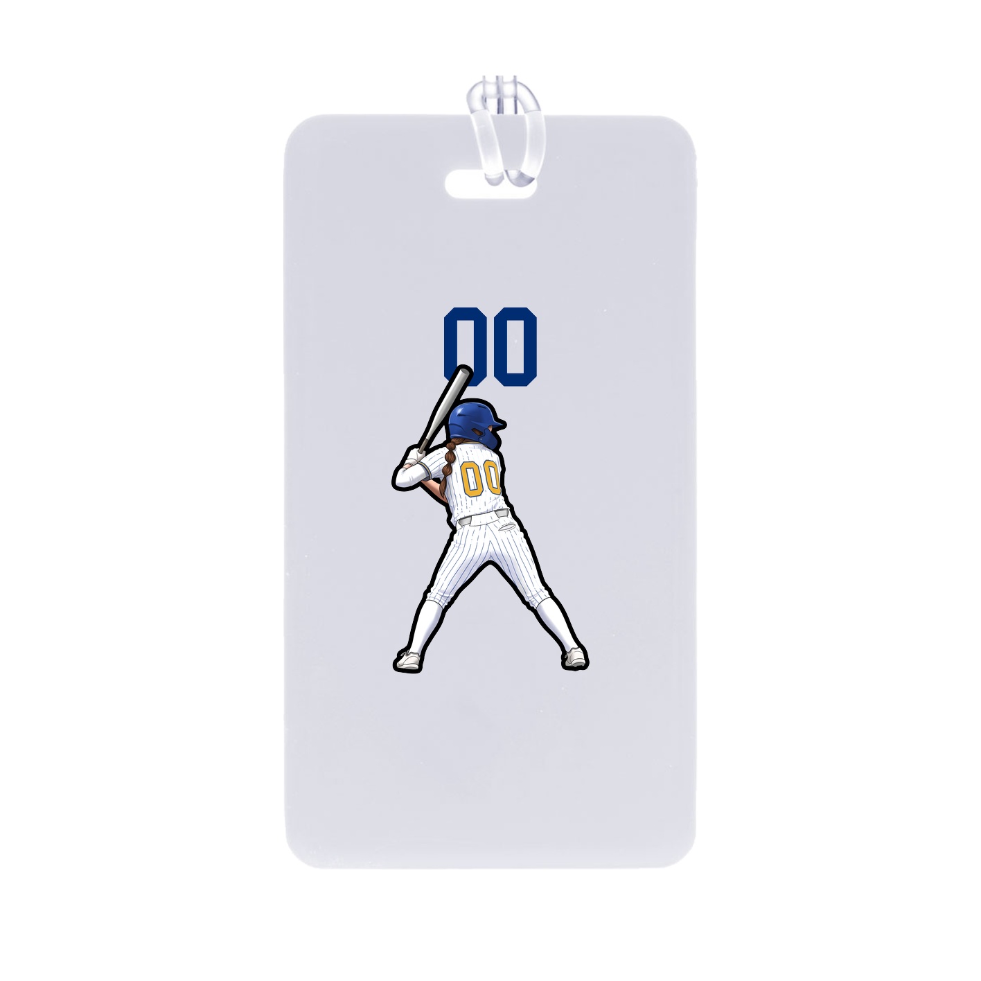 Bag Tag — Number Top in Classic