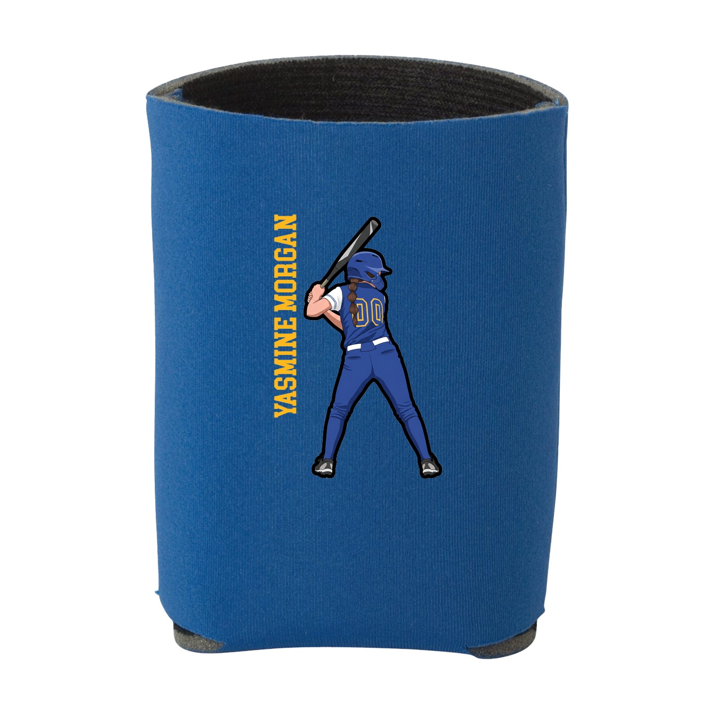 Can Holder — Name Vertical in Royal