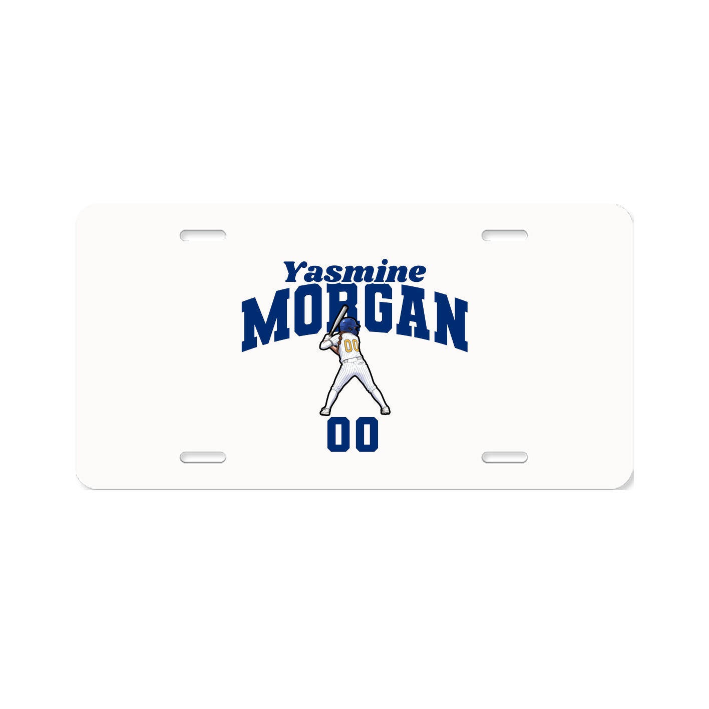 License Plate — Signature Arch in Classic