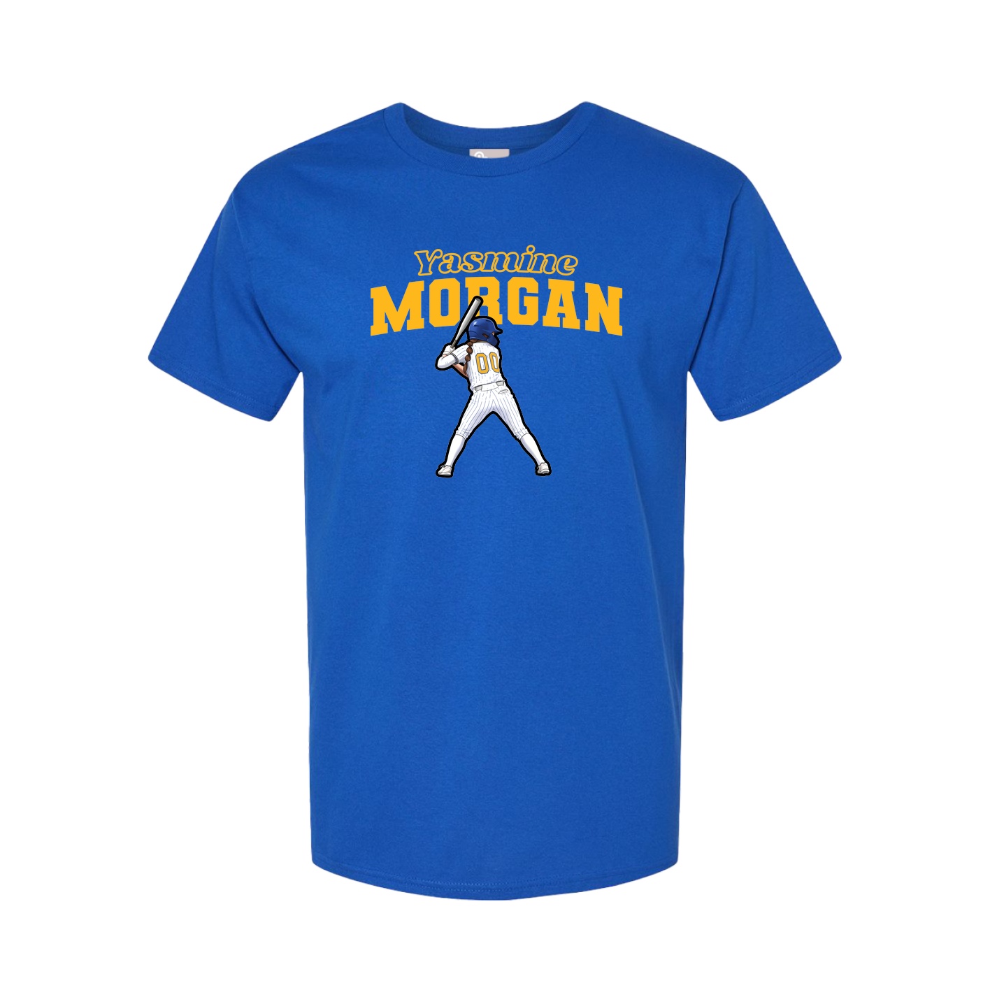 Tee — Name Arch in Royal