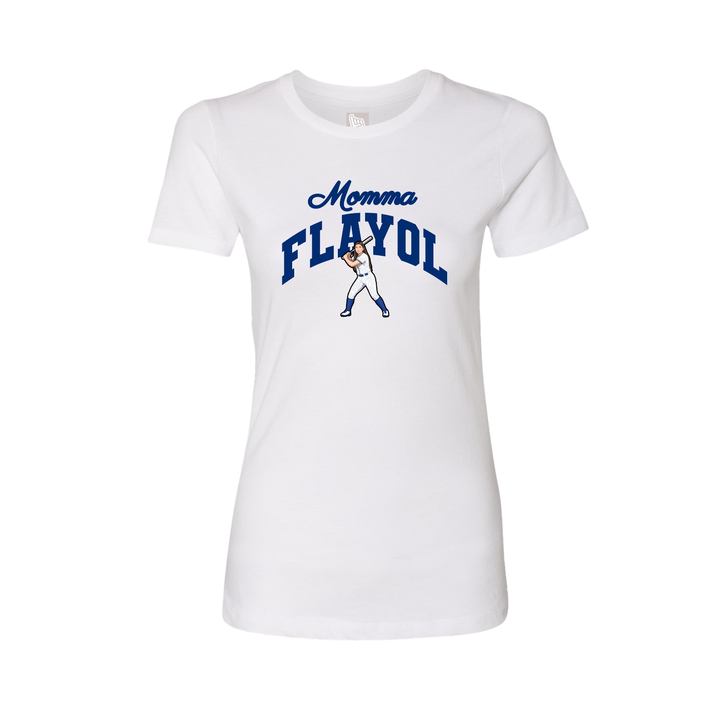 Womens Tee — Mothers Day Arch in White
