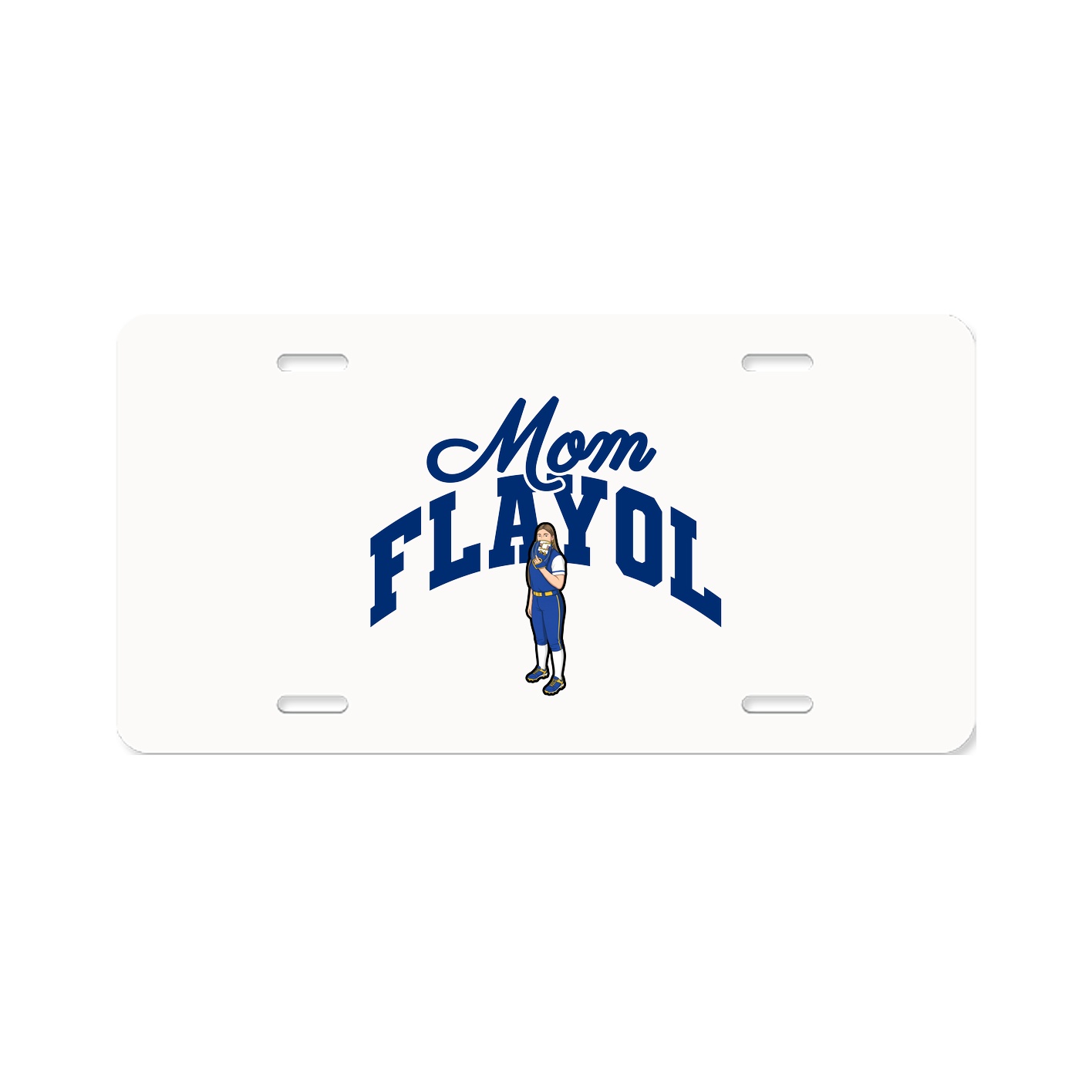 License Plate — Mothers Day Arch in Classic