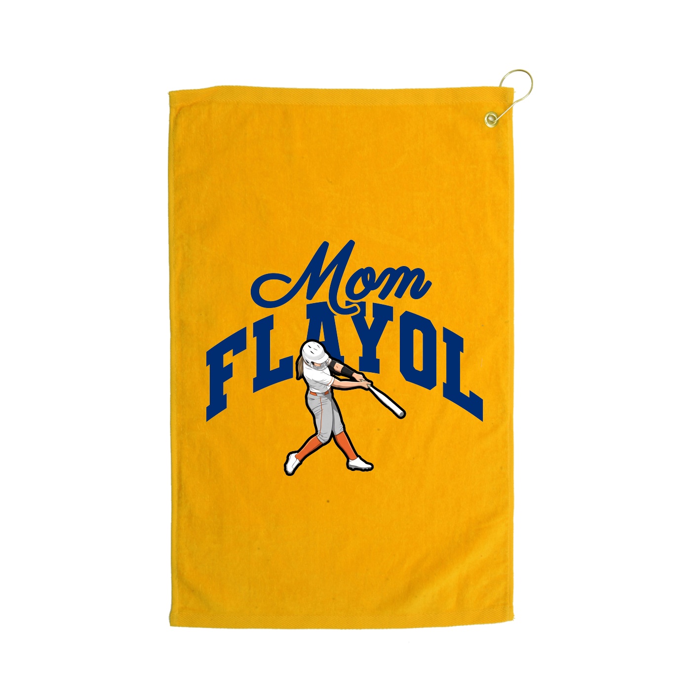 Golf Towel — Mothers Day Arch in Gold