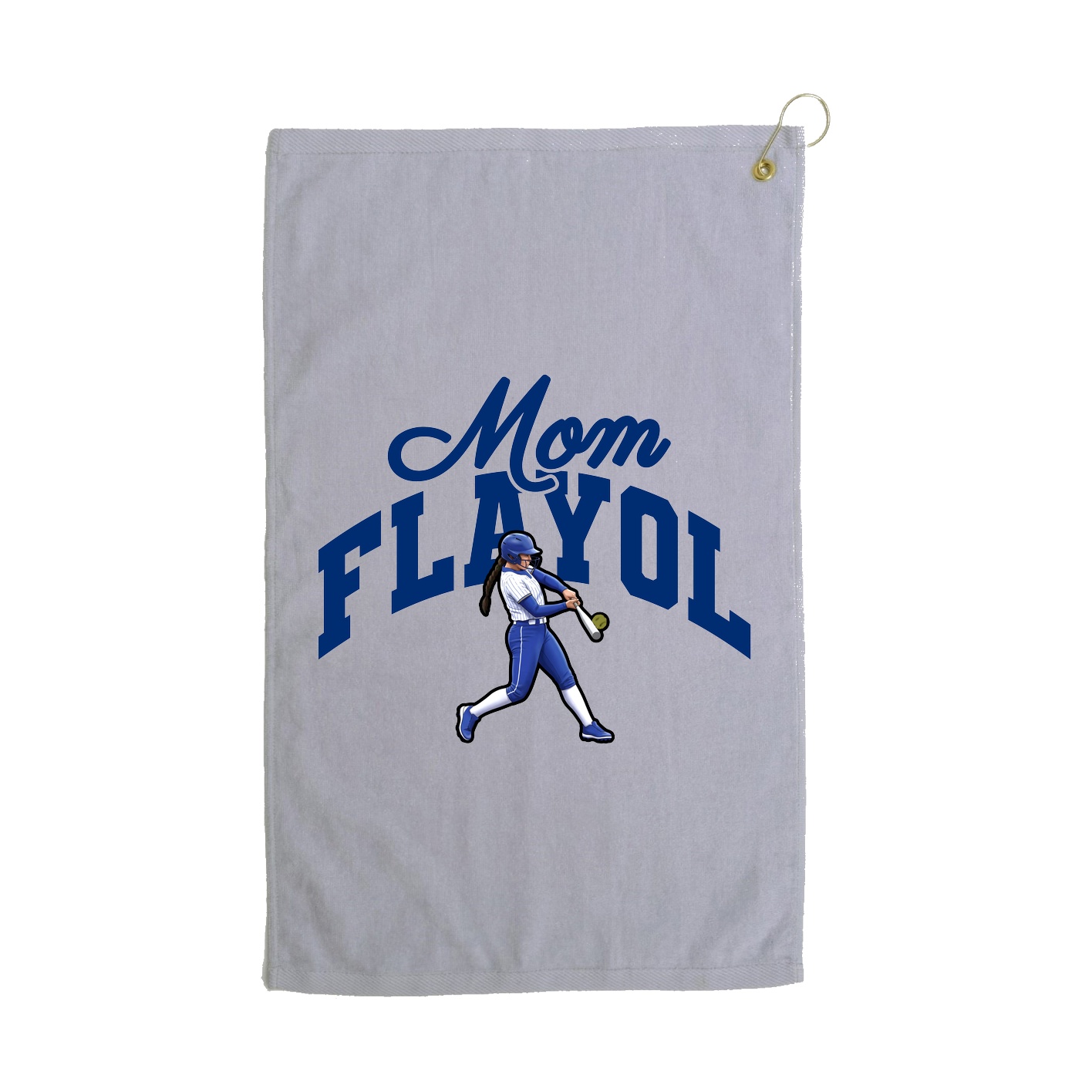 Golf Towel — Mothers Day Arch in Grey