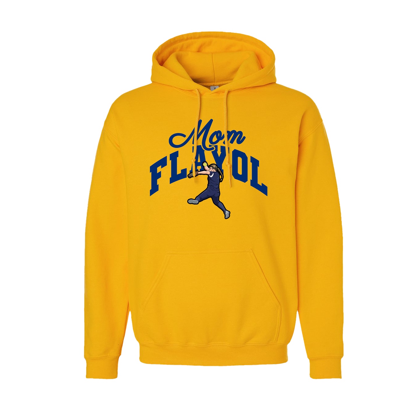 Youth Hoodie — Mothers Day Arch in Gold