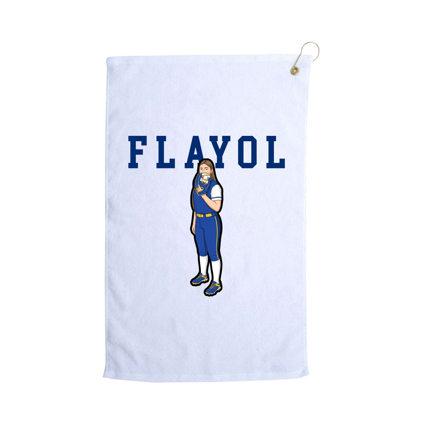 Golf Towel — Shirsey in White