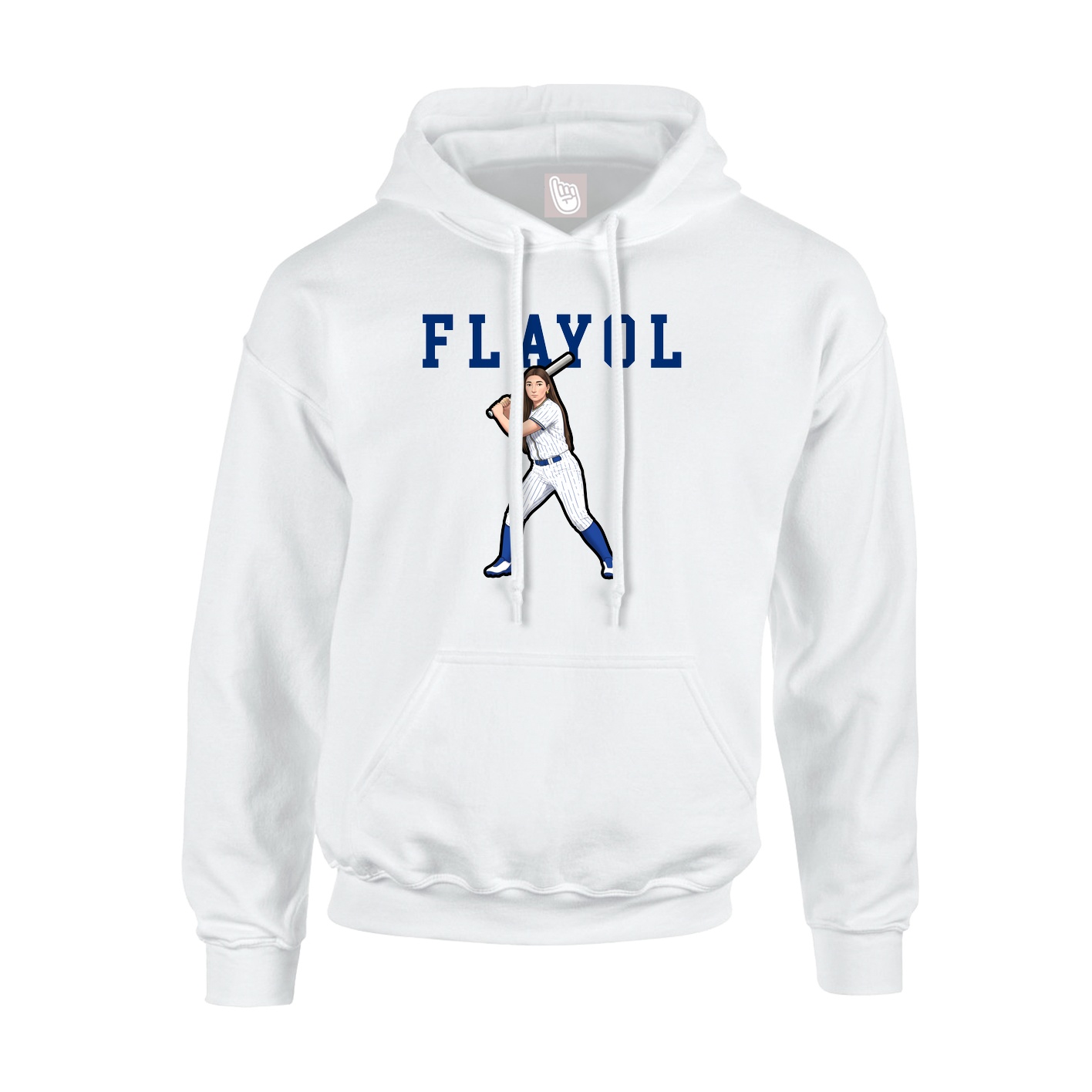 Youth Hoodie — Shirsey in White