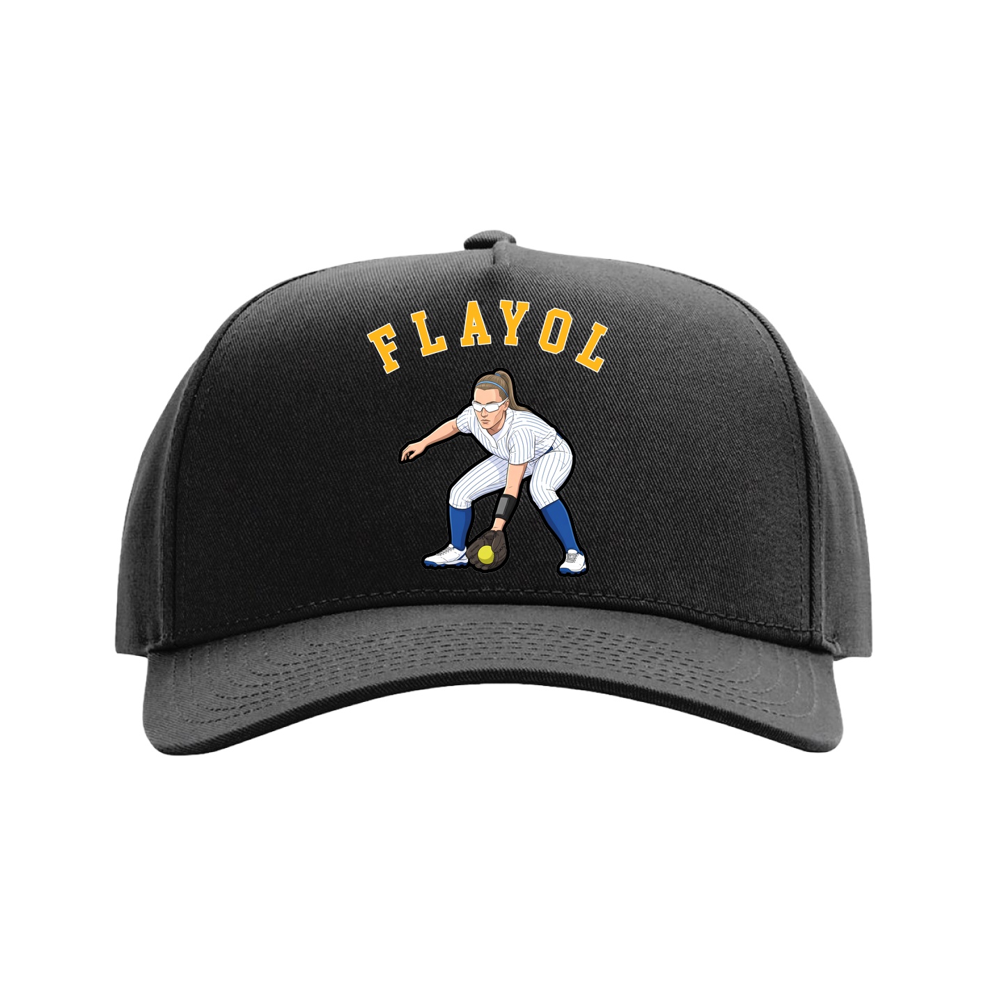Full Fabric Five-Panel Champ Cap