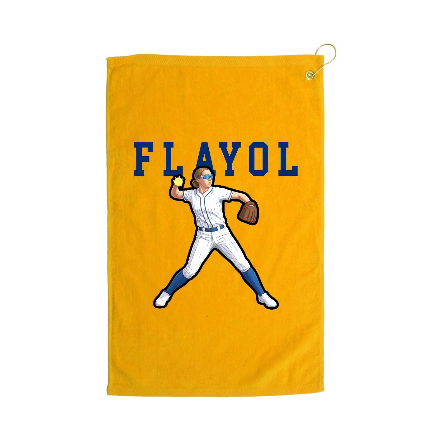 Golf Towel — Shirsey in Gold