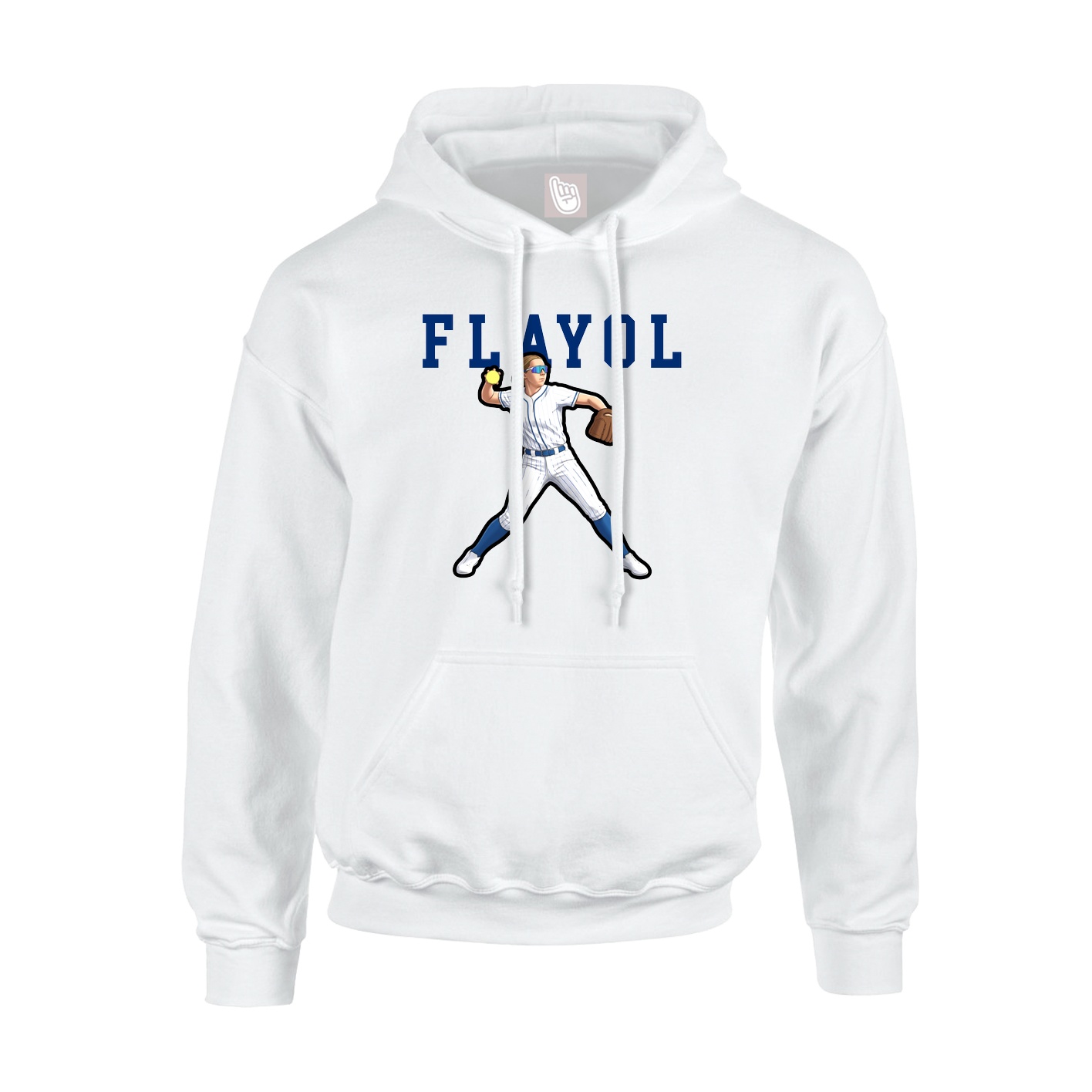 Youth Hoodie — Shirsey in White