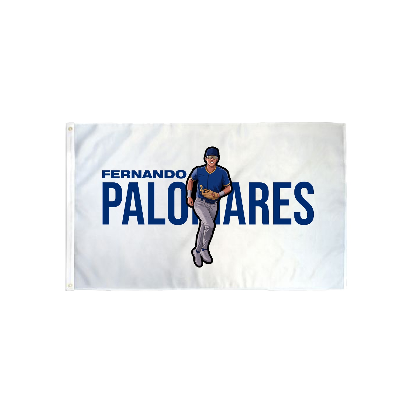 3x5 Flag — Player Name in Classic