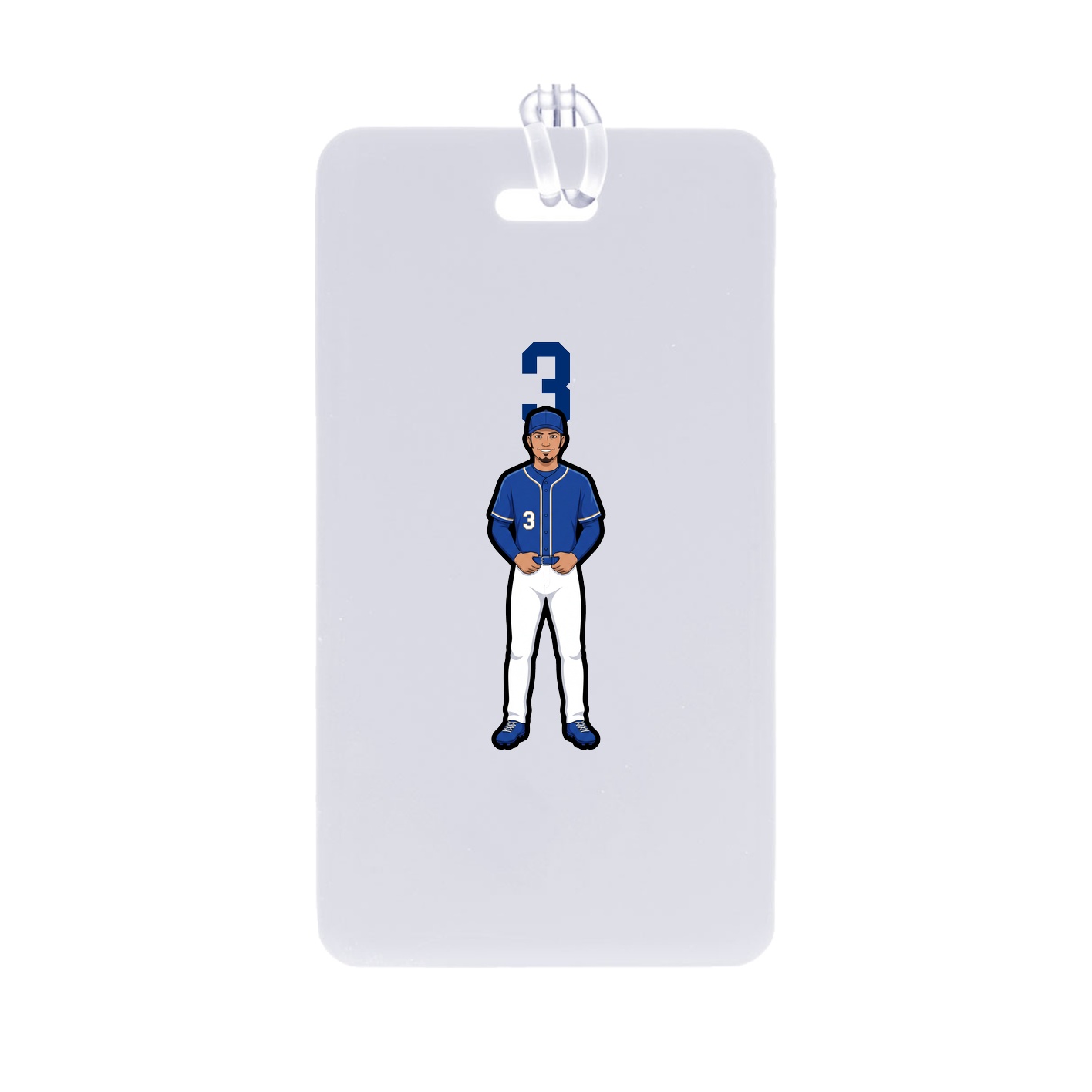 Bag Tag — Number Top in Classic