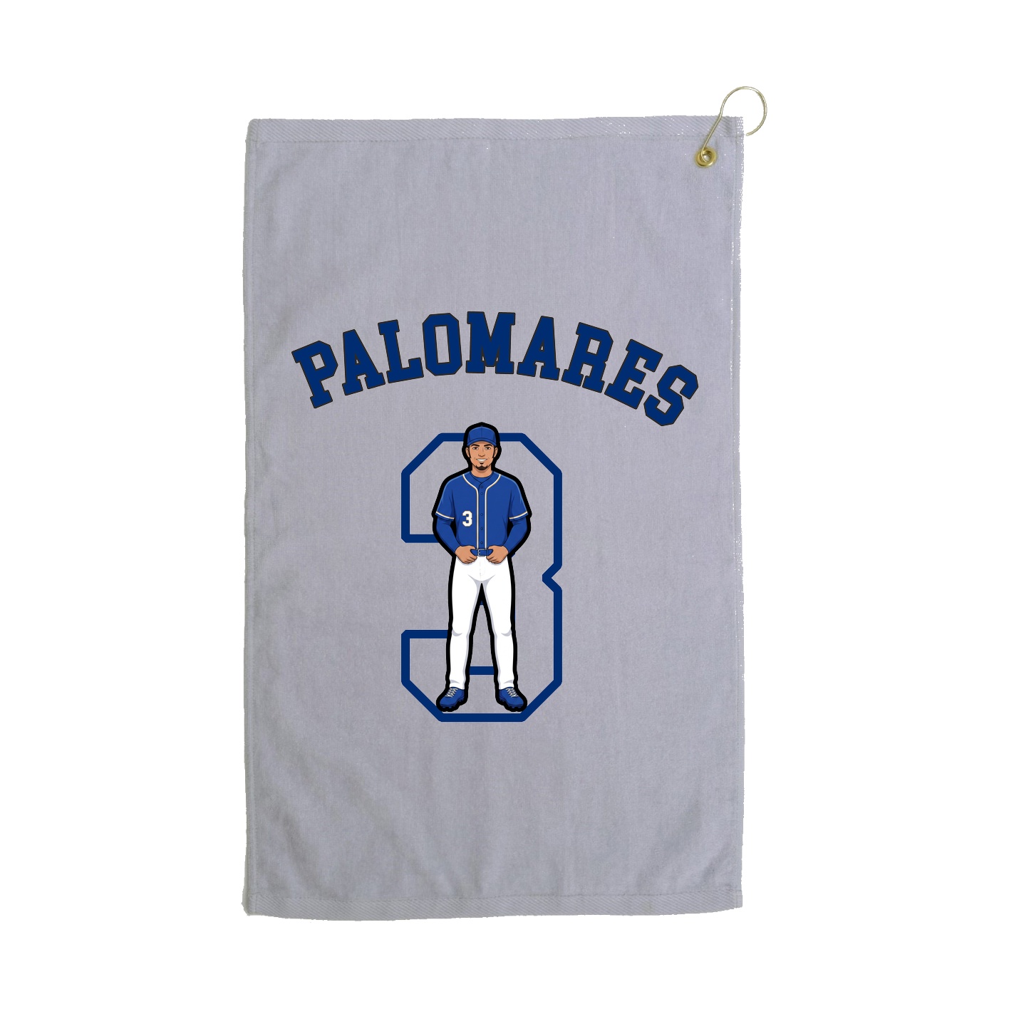 Golf Towel — Shirsey Arch in Grey