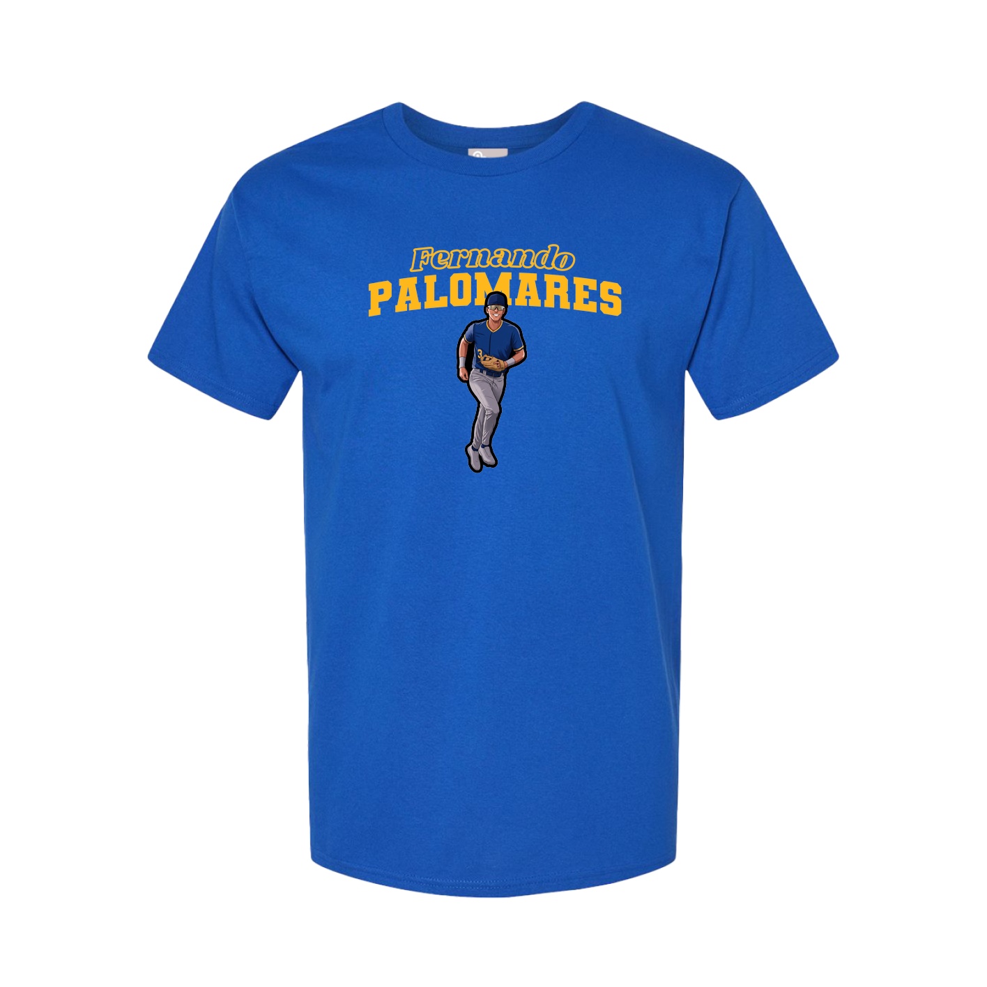Tee — Name Arch in Royal