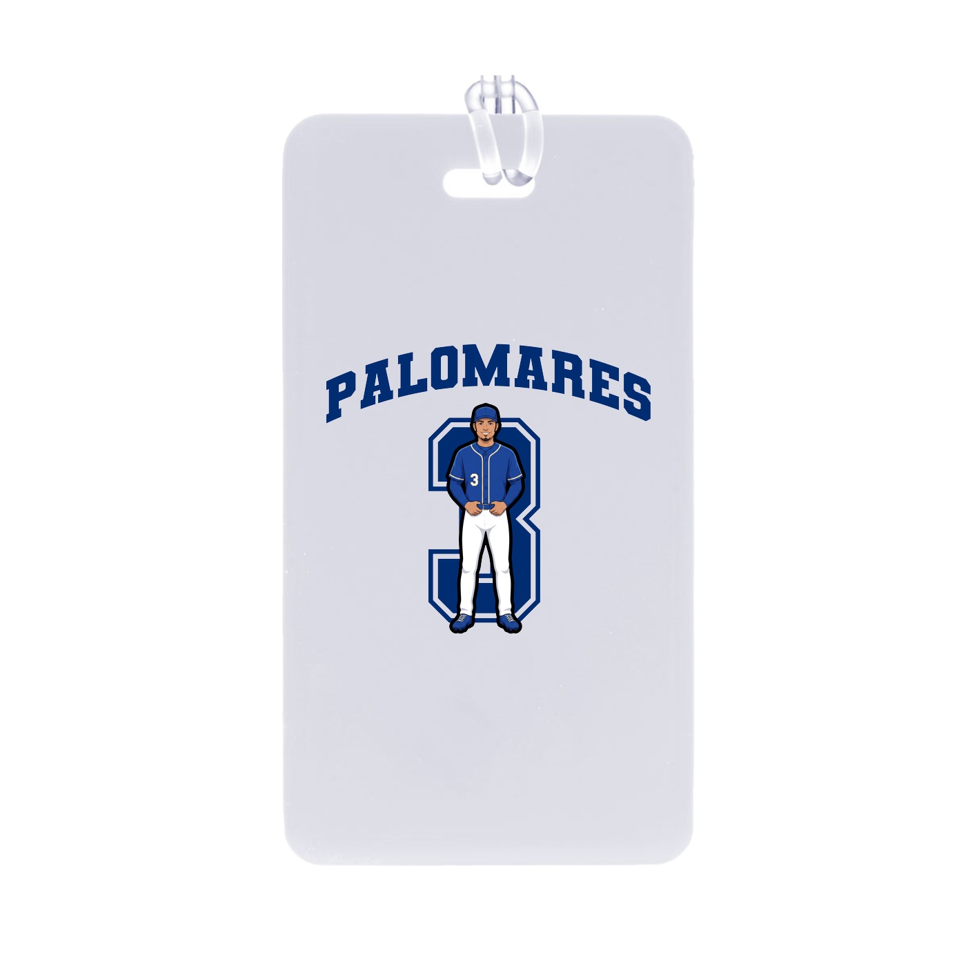 Bag Tag — Number in Classic