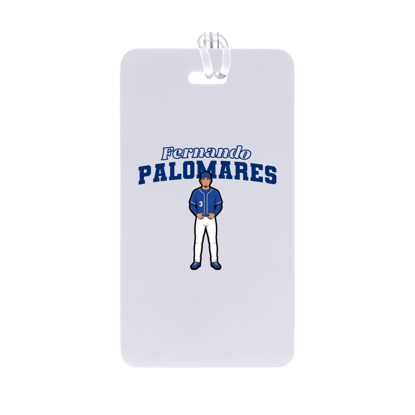 Bag Tag — Name Arch in Classic