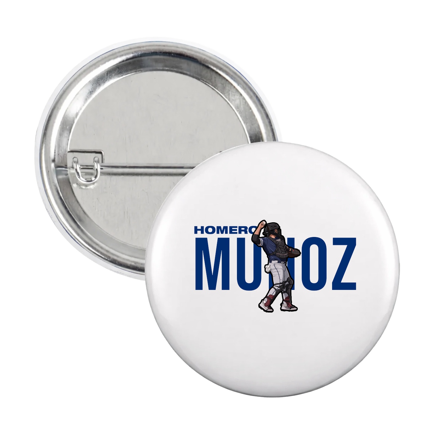 Game Day Button — Player Name in White