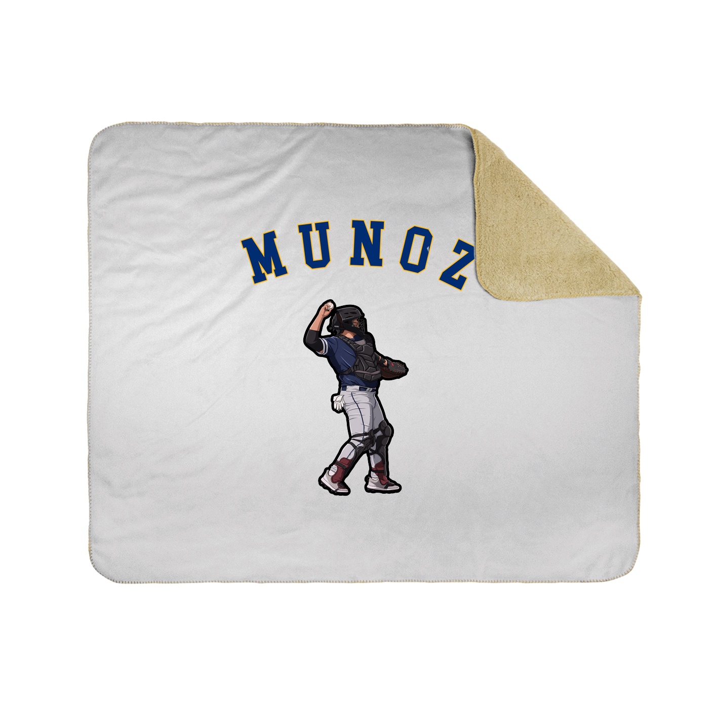 Throw Blanket — Shirsey Arch in White