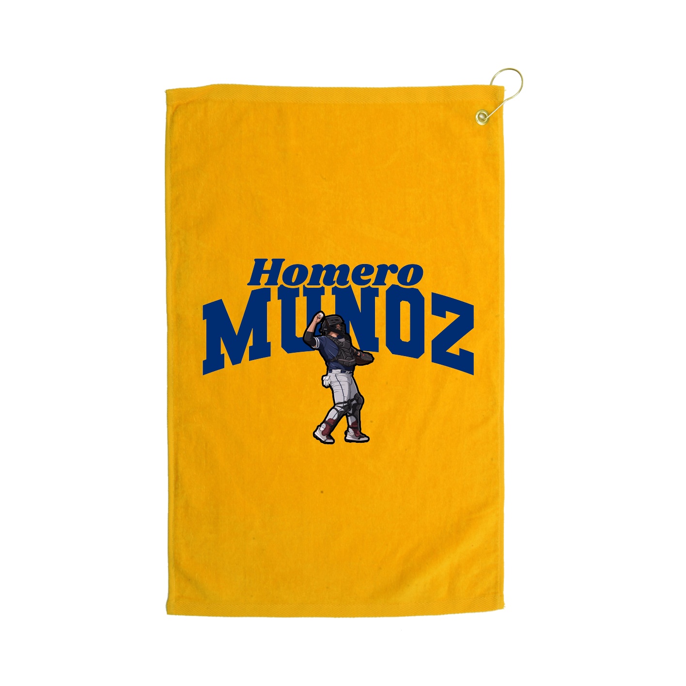 Golf Towel — Signature Arch in Gold