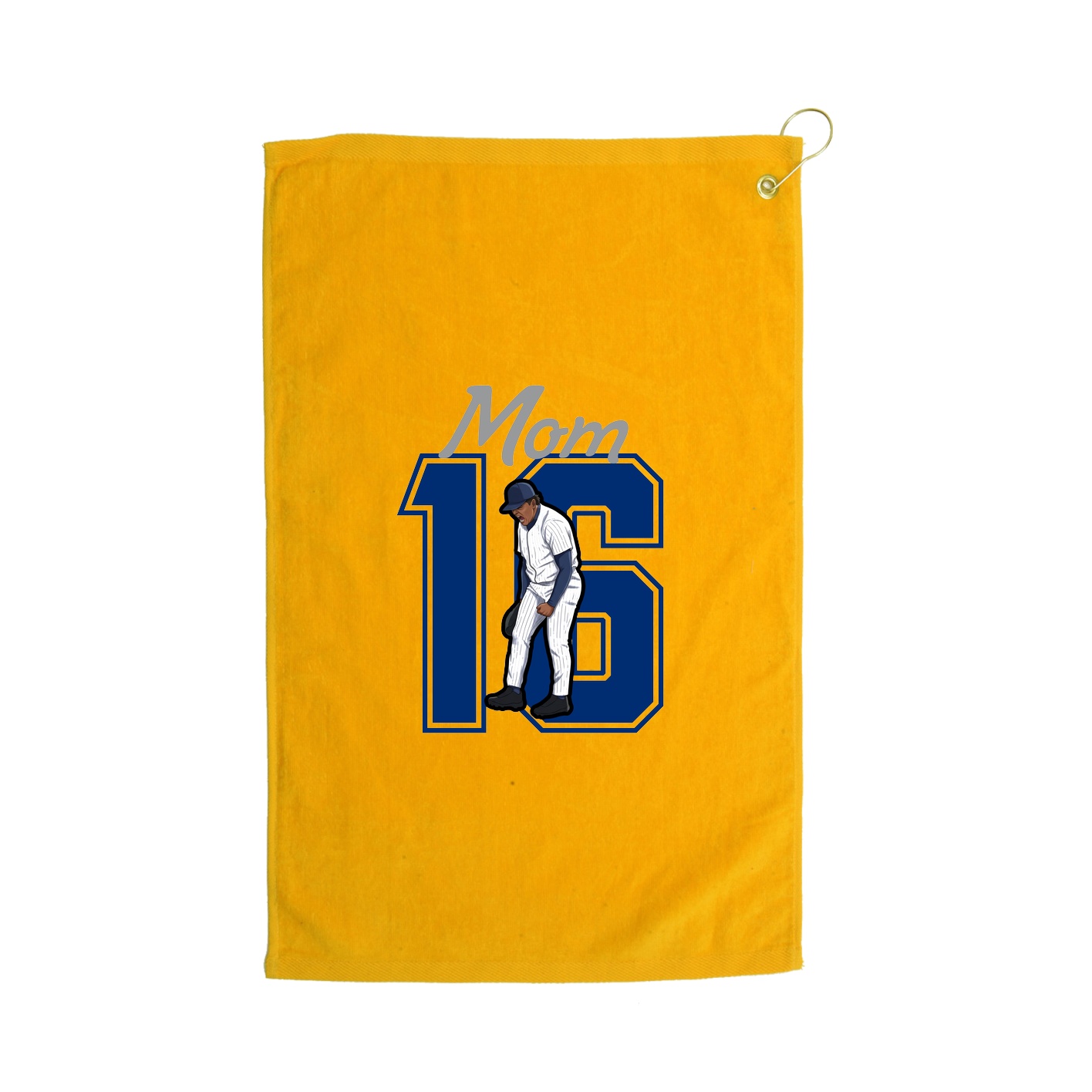 Golf Towel — Mothers Day Shirsey in Gold