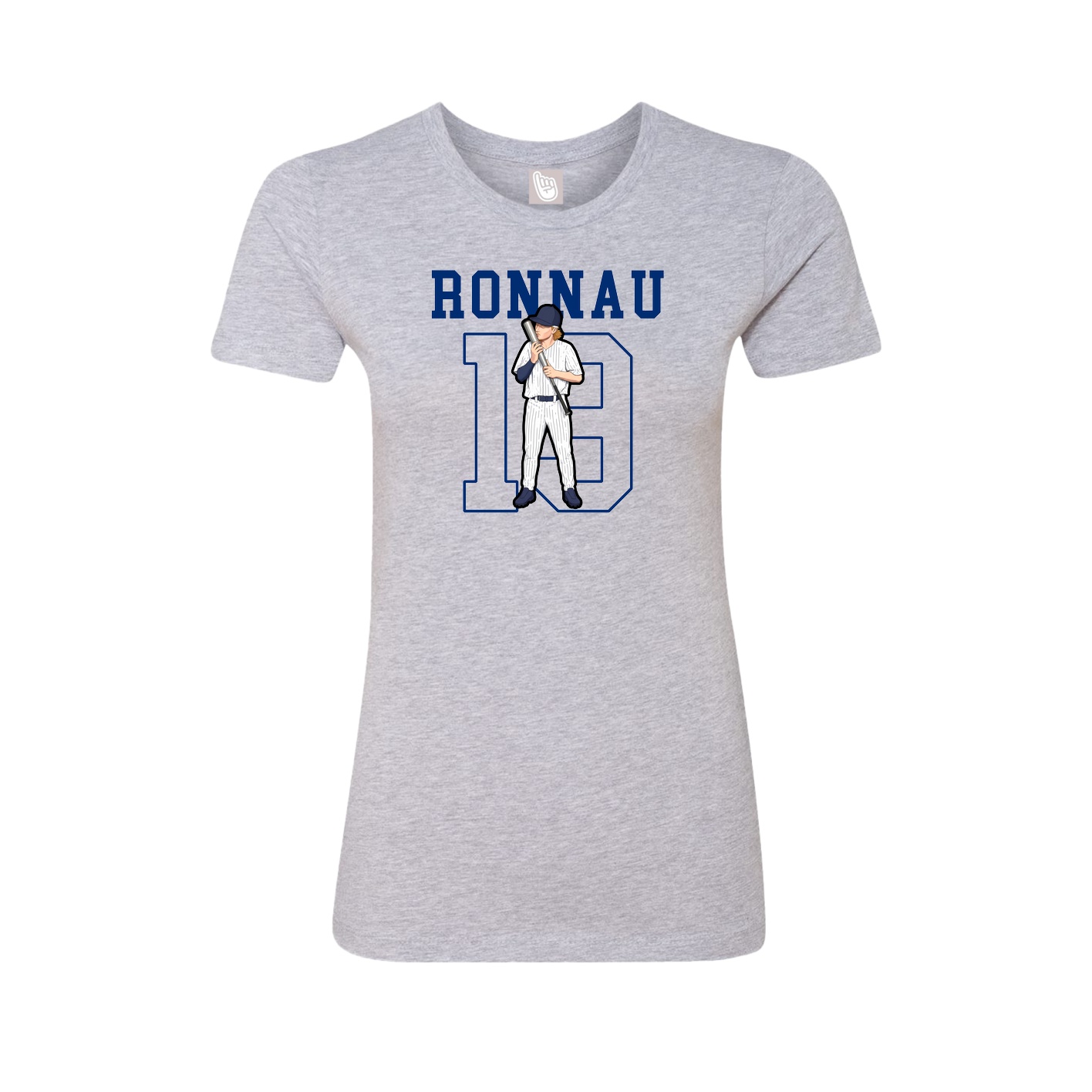 Fitted Women's Tee — Shirsey in Grey