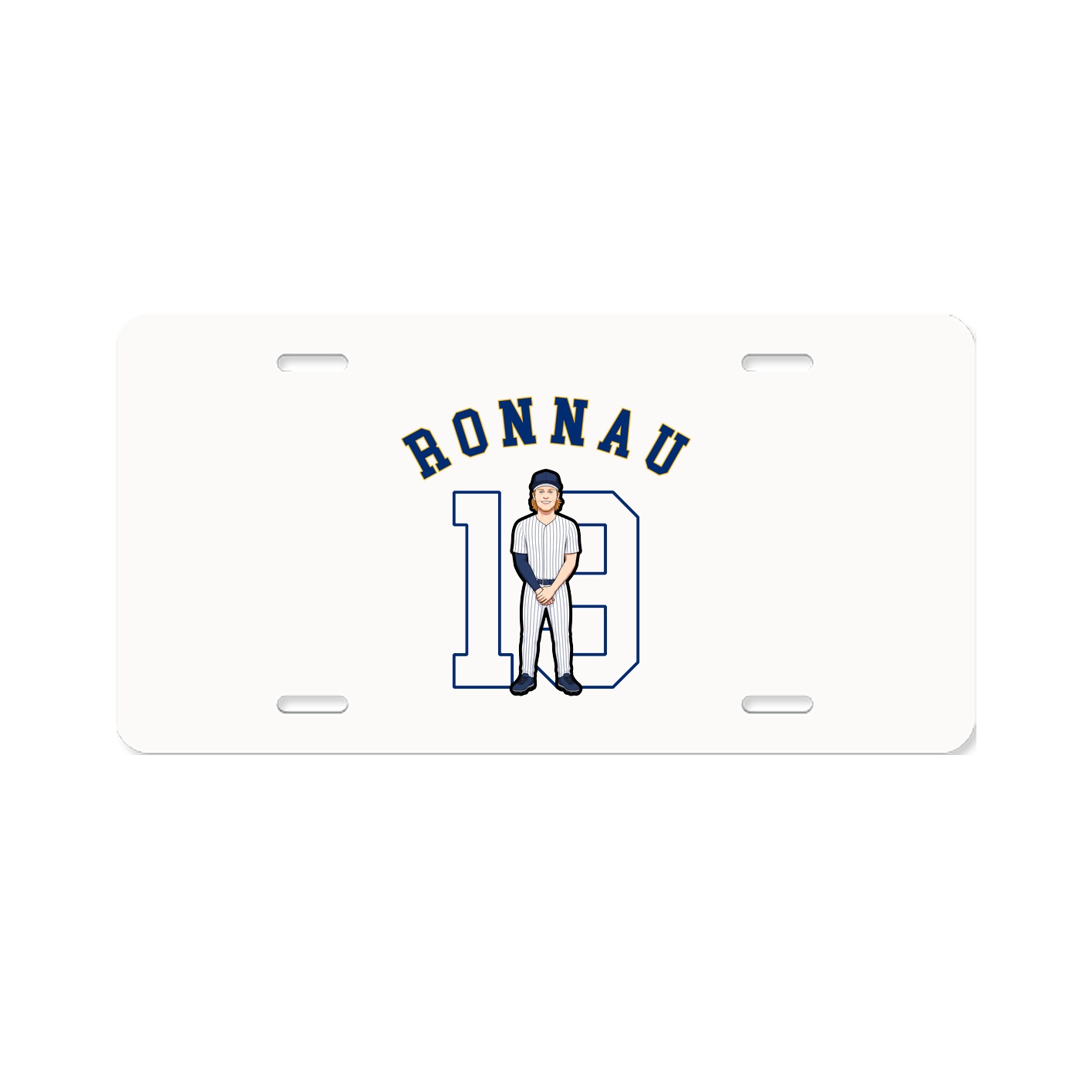 License Plate — Shirsey Arch in Classic
