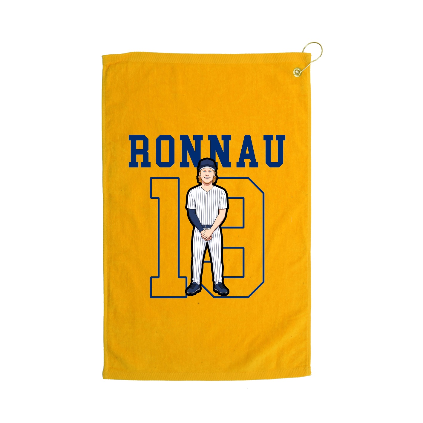 Golf Towel — Shirsey in Gold