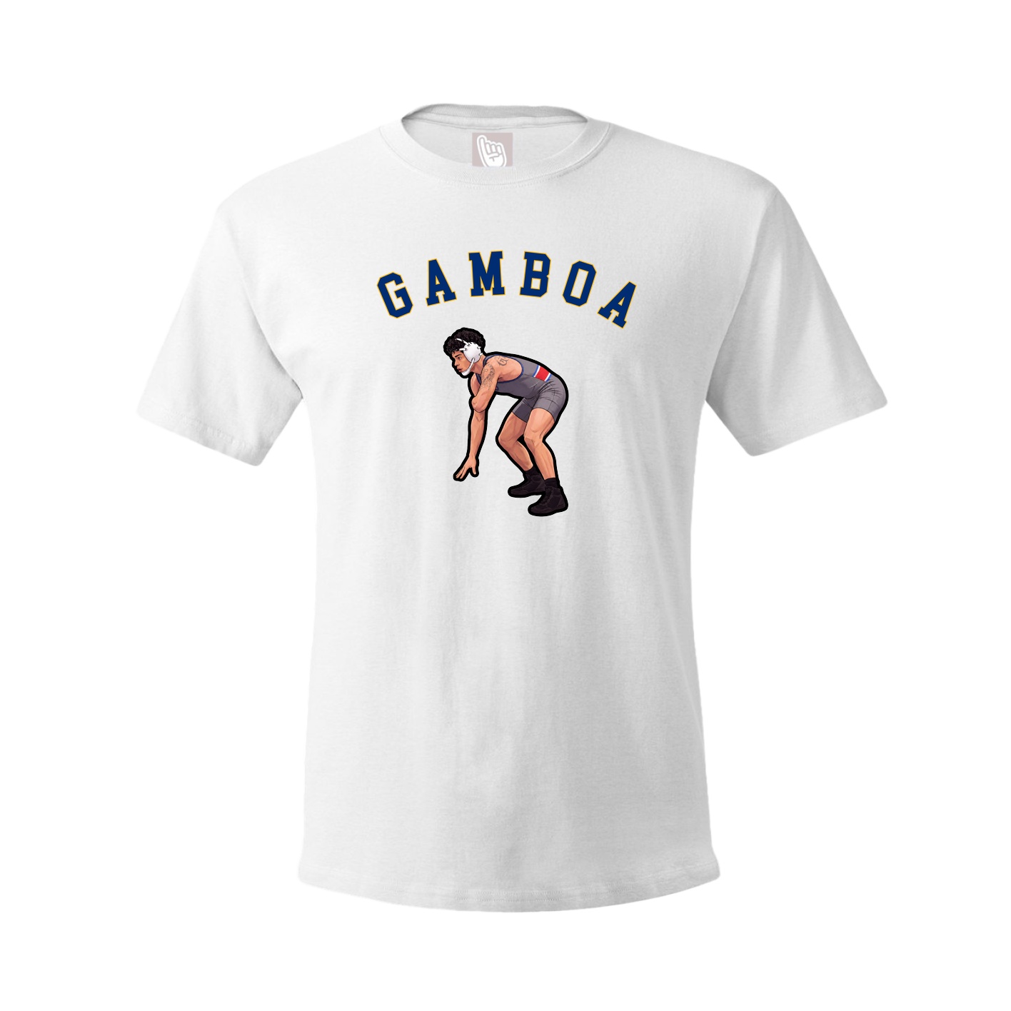 Youth Tee — Shirsey Arch in White