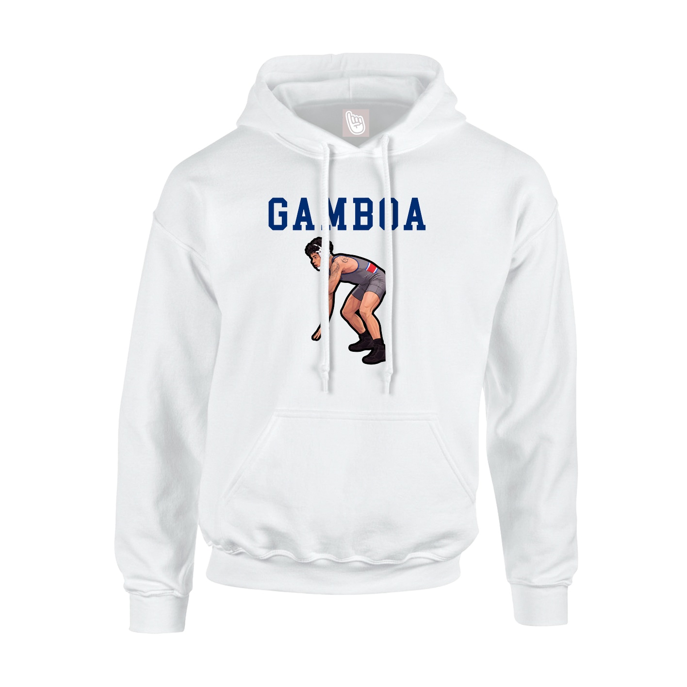 Hoodie — Shirsey in White