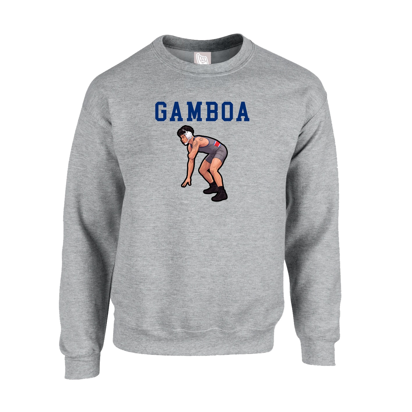 Fleece Crew — Shirsey in Grey