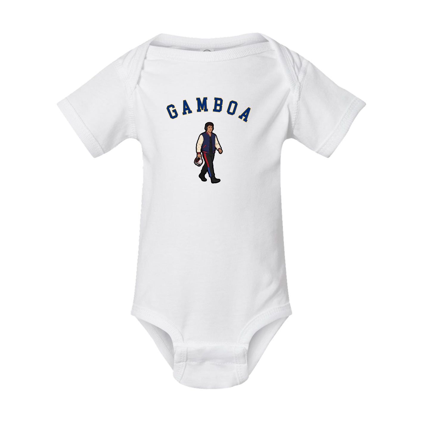 Baby Onesie — Shirsey Arch in White