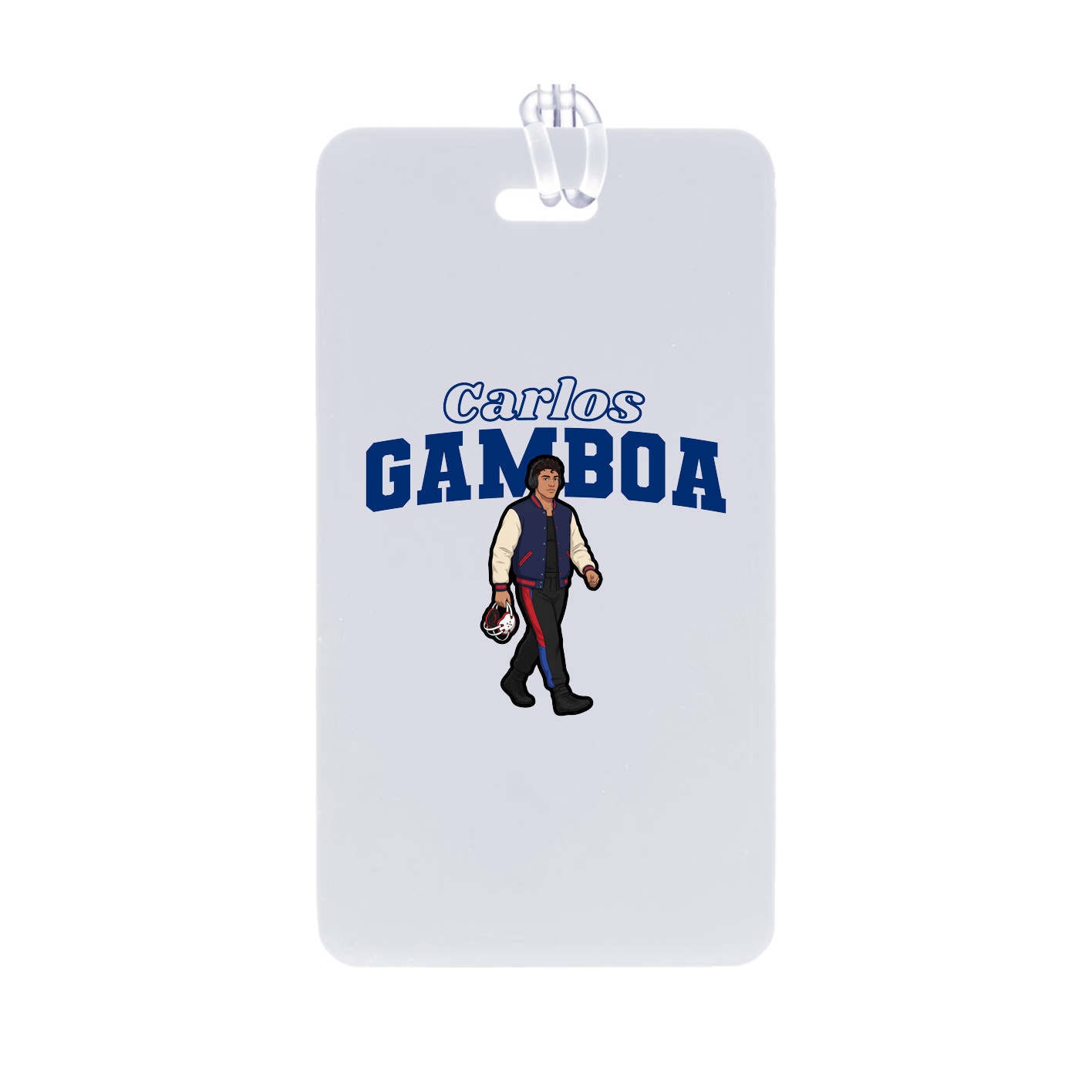 Bag Tag — Name Arch in Classic