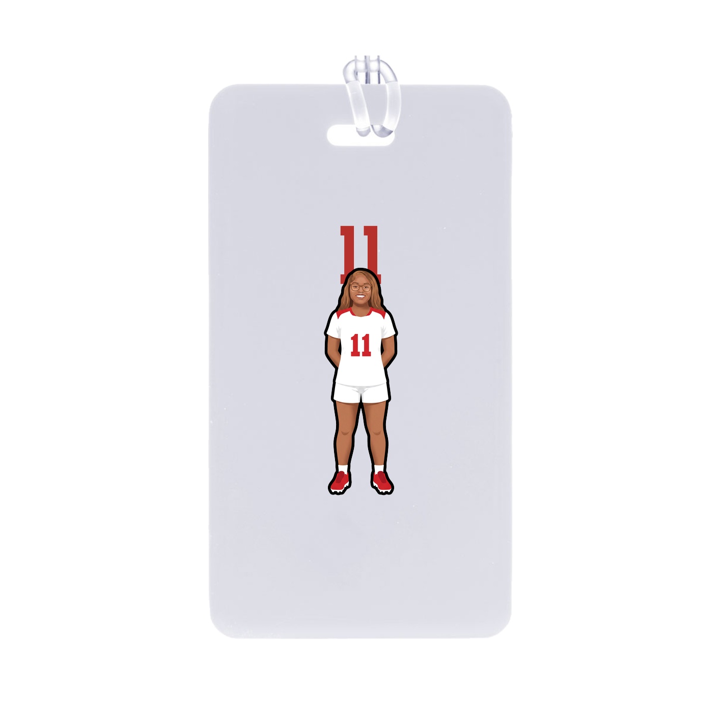 Bag Tag — Number Top in Classic