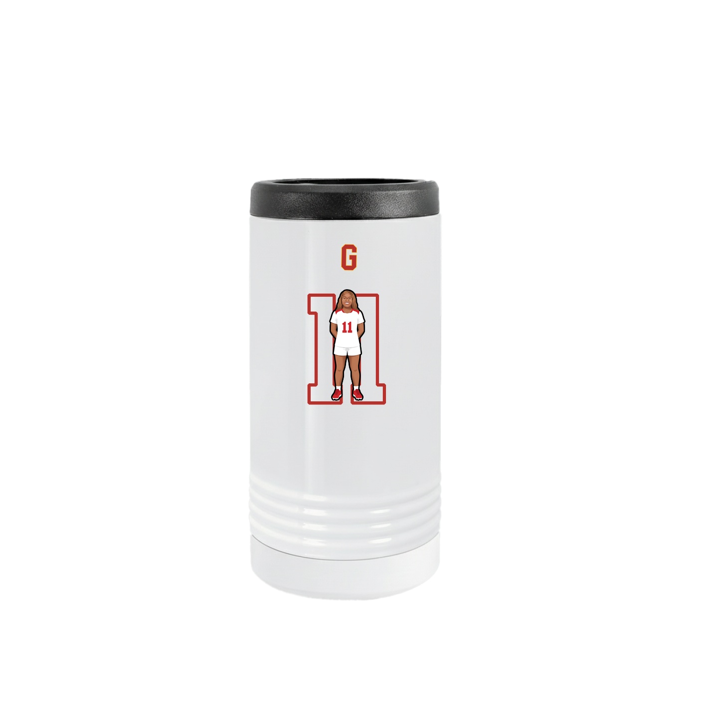 Slim Beverage Holder — Shirsey Arch in White