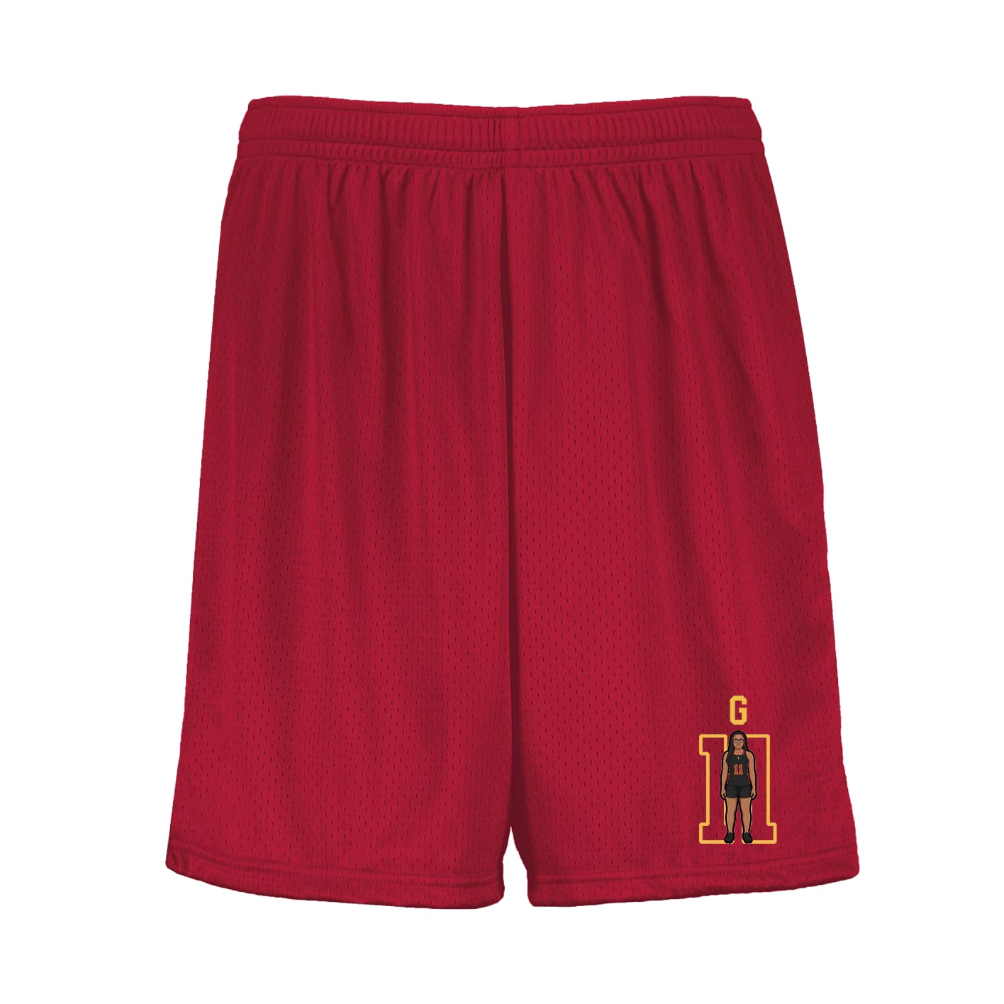 Shorts — Shirsey in Red