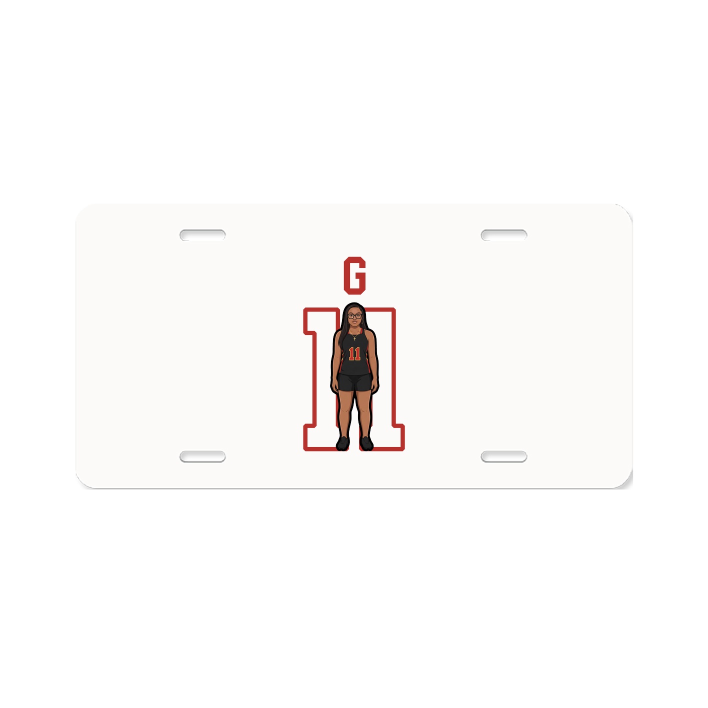 License Plate — Shirsey in Classic