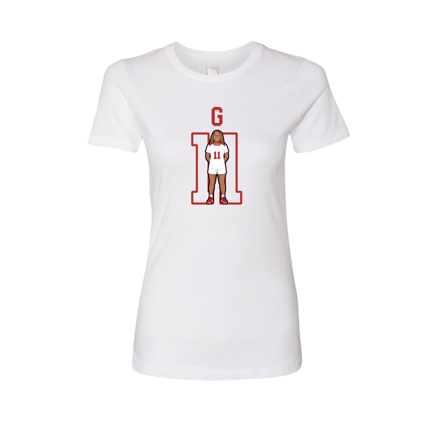 Fitted Women's Tee — Shirsey in White
