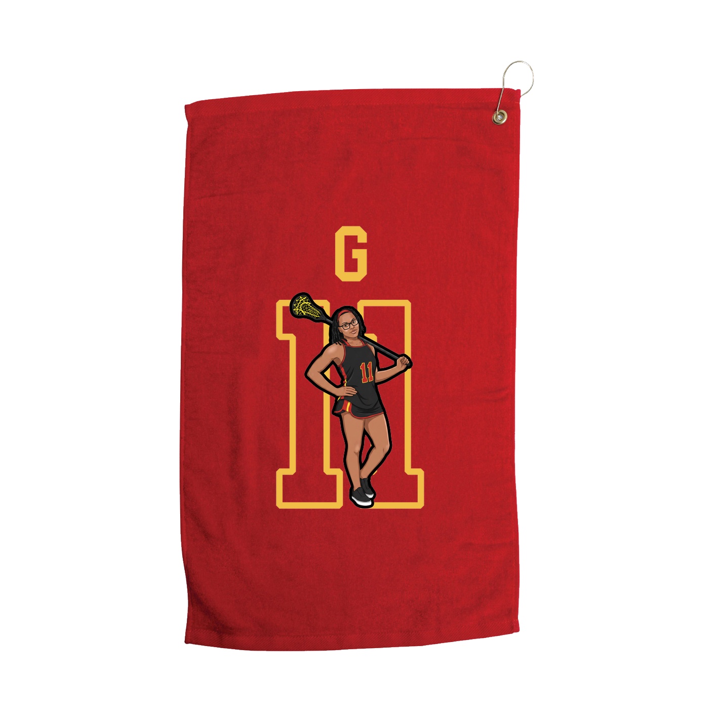 Golf Towel — Shirsey in Red
