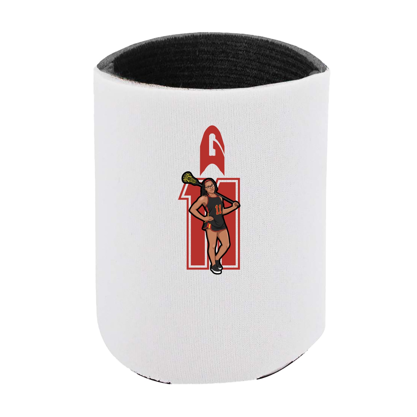 Can Holder — Number in White