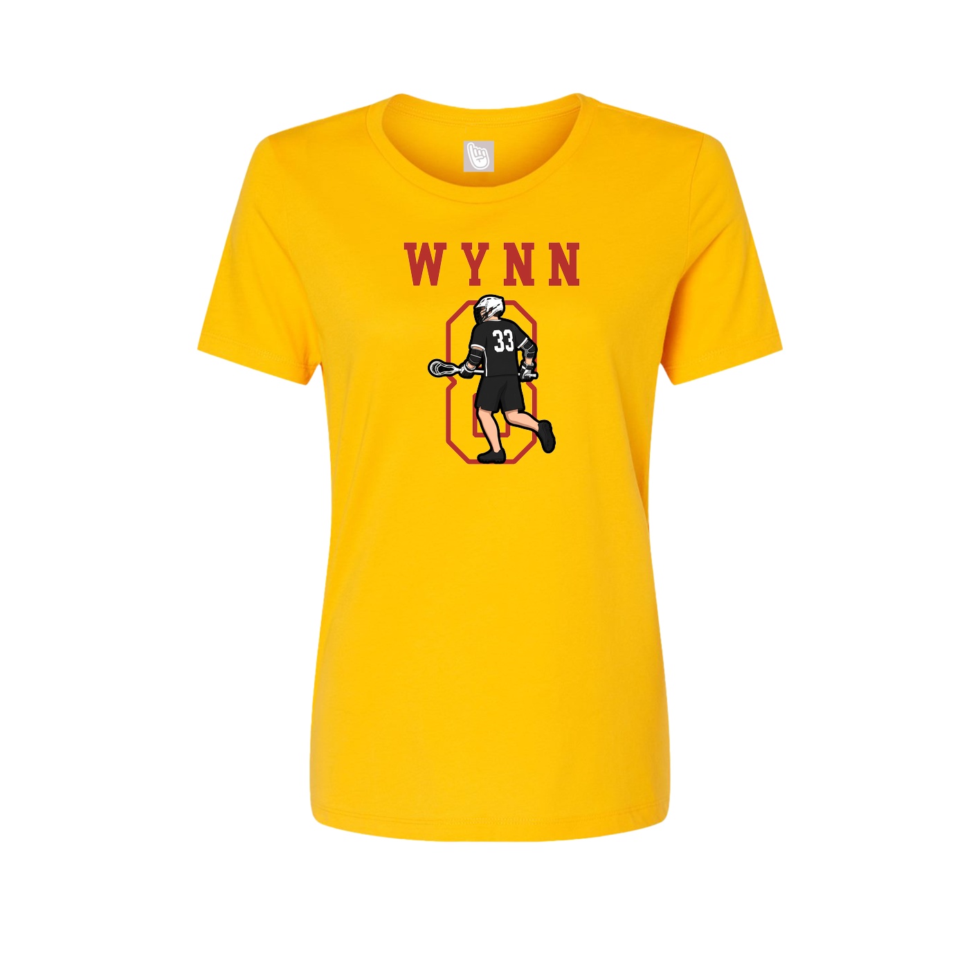 Fitted Women's Tee — Shirsey in Gold
