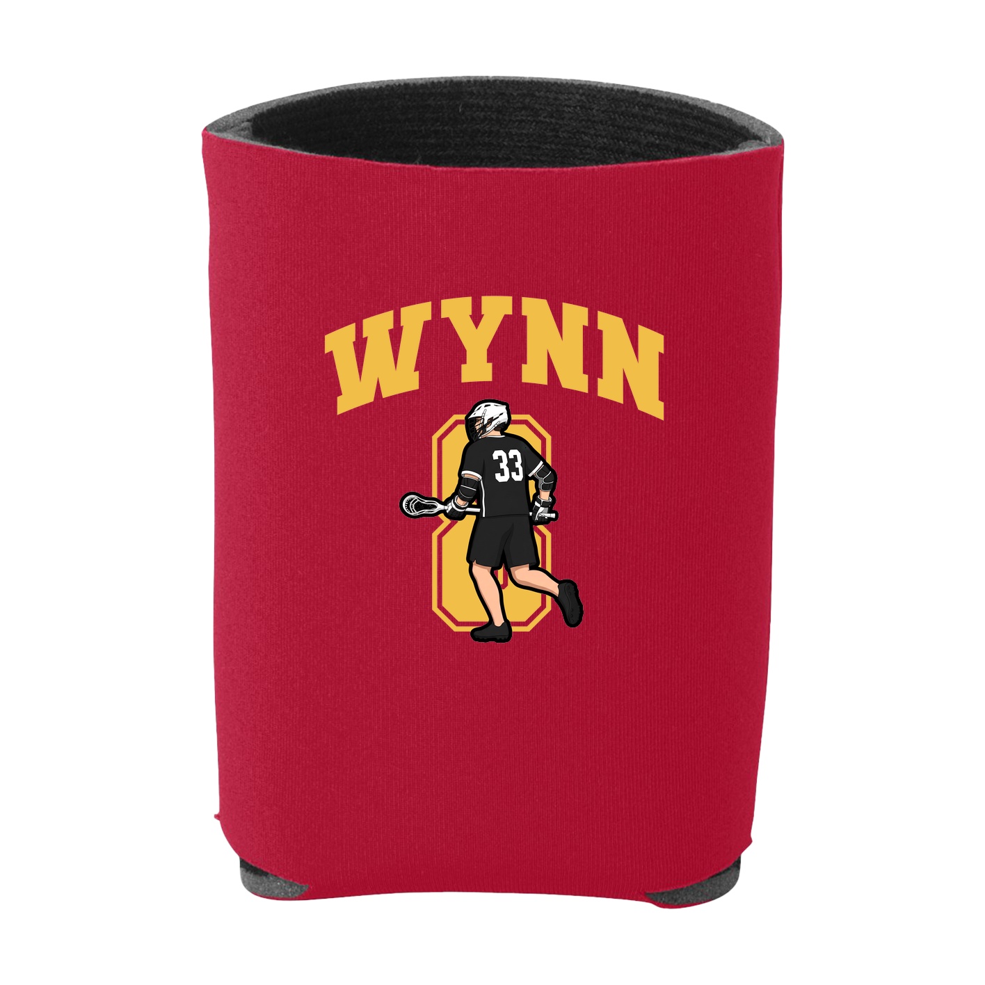 Can Holder — Number in Red